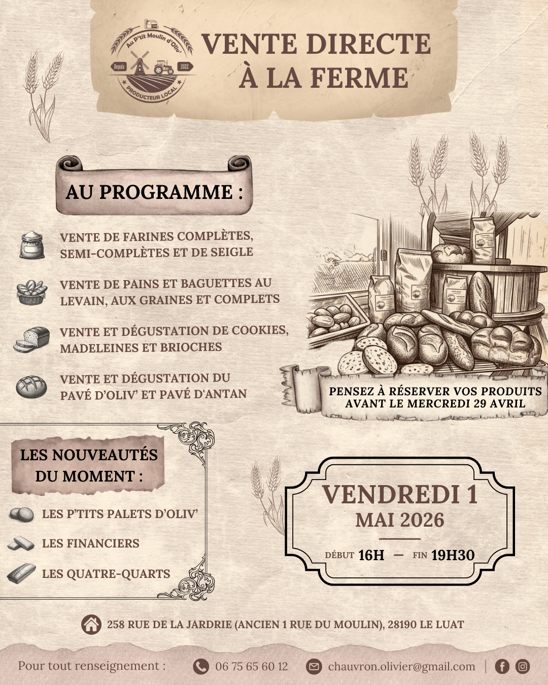 Insta - Porte ouverte 1ermai